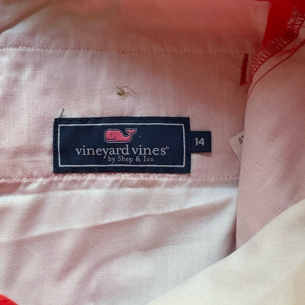 Vineyard Vines Kids pants- Green with woody truck with tree and NWT Red VV Pants - Picture 6 of 16